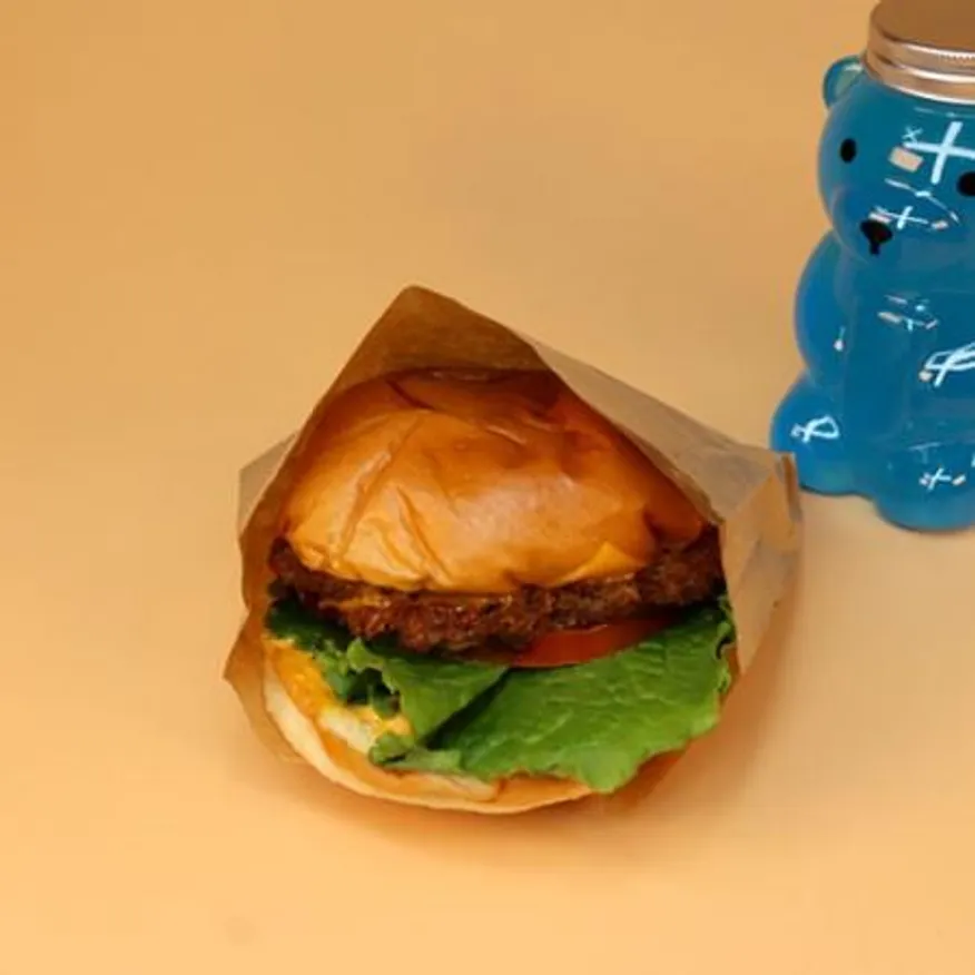 햄버거포장지(봉투형/크라프트) 이미지