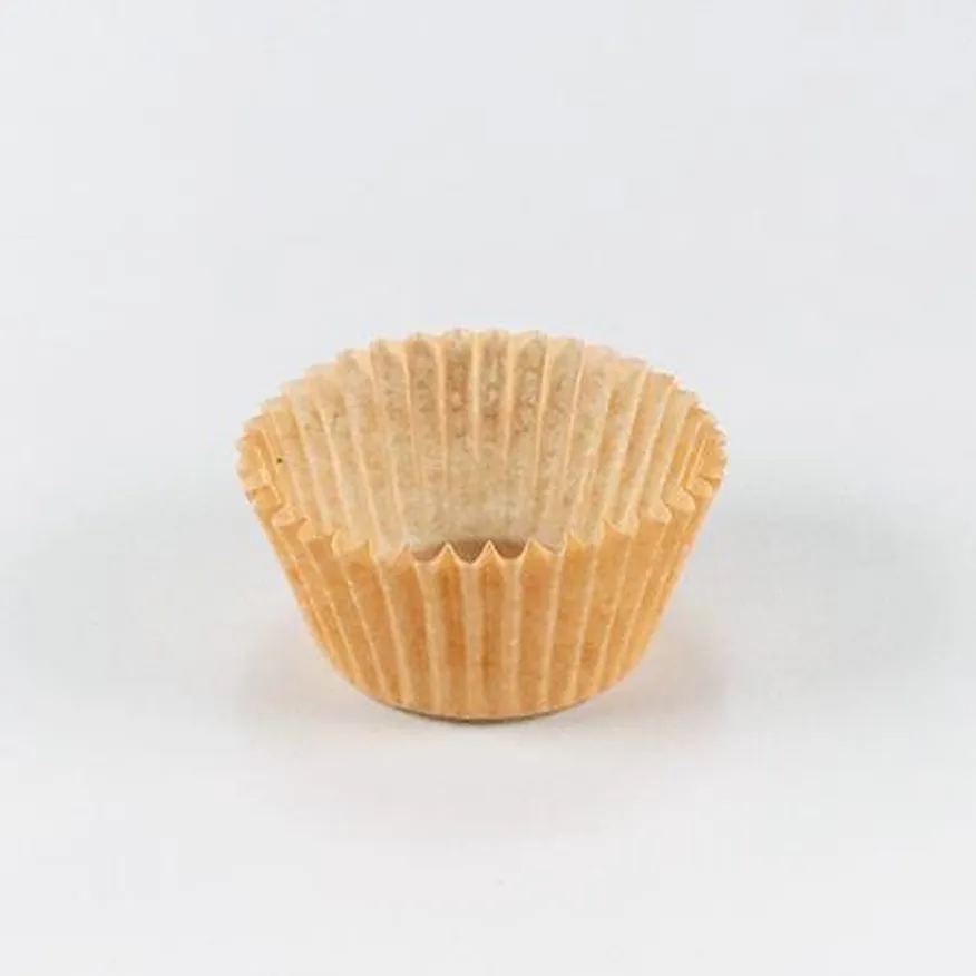 색지머핀컵(40mm/브라운) 두바이쫀득쿠키 잡쌀 과일 모찌 유산지 포장지 이미지