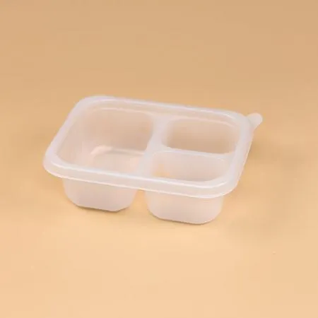 사각 미니죽용기 세트(300ml-3칸/JH) 이미지
