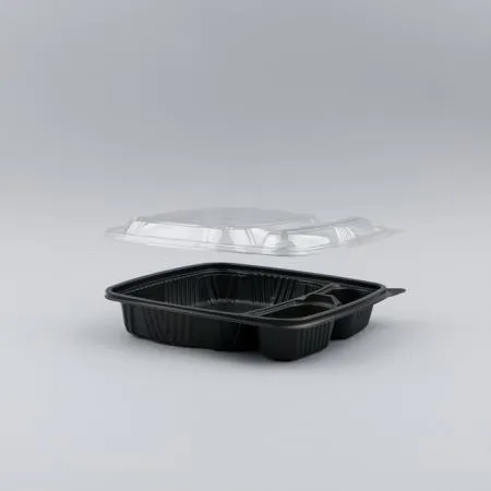 도시락세트(A-35/3칸/흑볼) 이미지