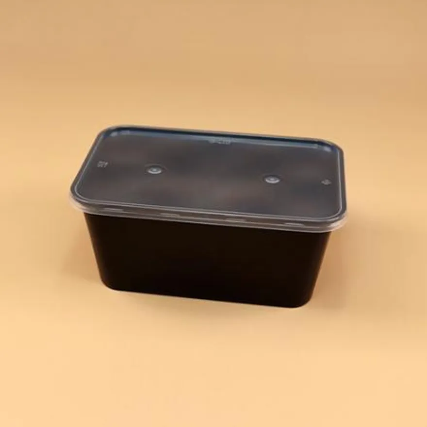 사각용기(PP-G1000C/검정) 이미지
