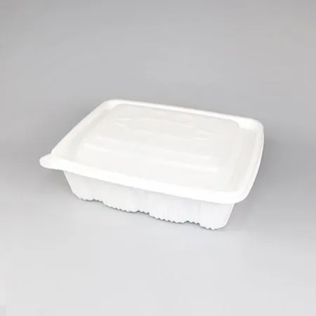 사각찜용기 세트(중/백색)-SW 이미지