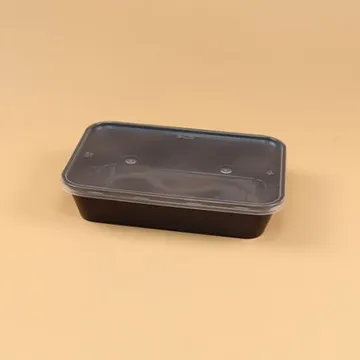 사각용기(PP-G500C/검정)