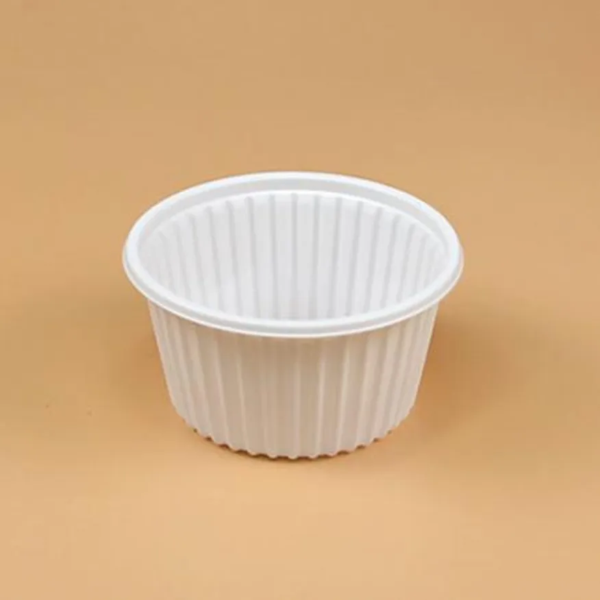 PP밥국용기 세트(105파이/중/백색/반투명뚜껑/OK) 이미지