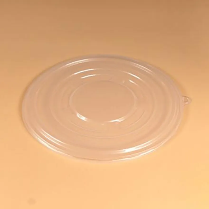 알루미늄용기 세트(원형골드/반투명뚜껑/3,000ml) 이미지