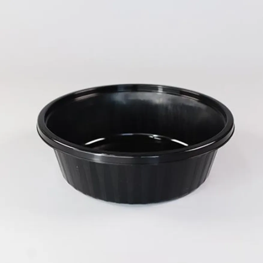 사출냉면용기 세트(195Ø/소/블랙)-KH 이미지