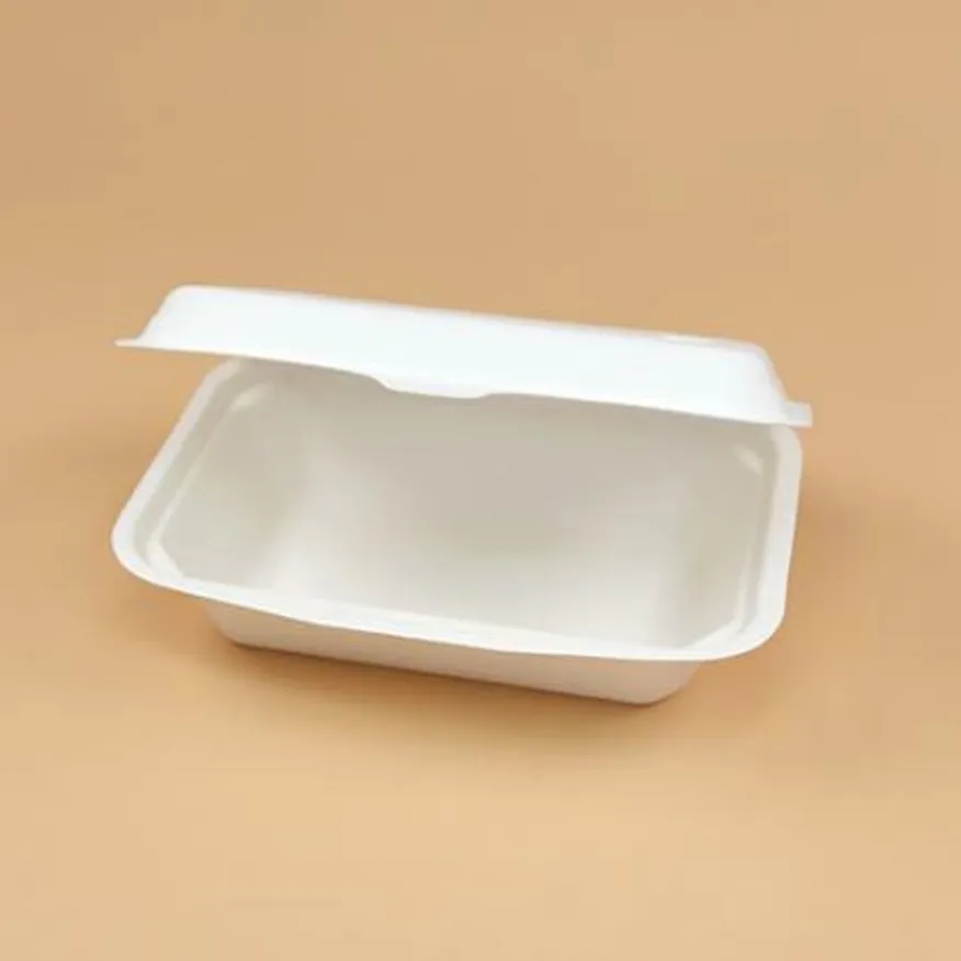 펄프용기 펄프도시락(450/백색) 이미지