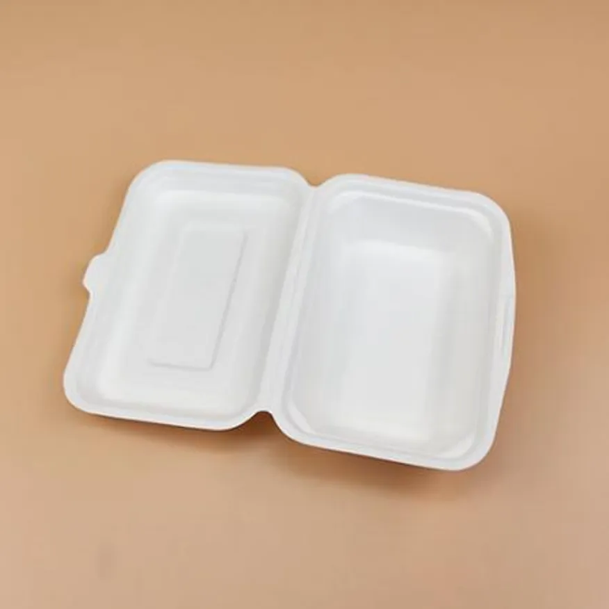 펄프용기 펄프도시락(450/백색) 이미지