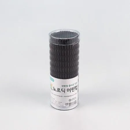 색지머핀컵(40mm/초코) 두바이쫀득쿠키 잡쌀 과일 모찌 유산지 포장지_[품절_01/09~02/28]_03/01일부터 출고가능 이미지