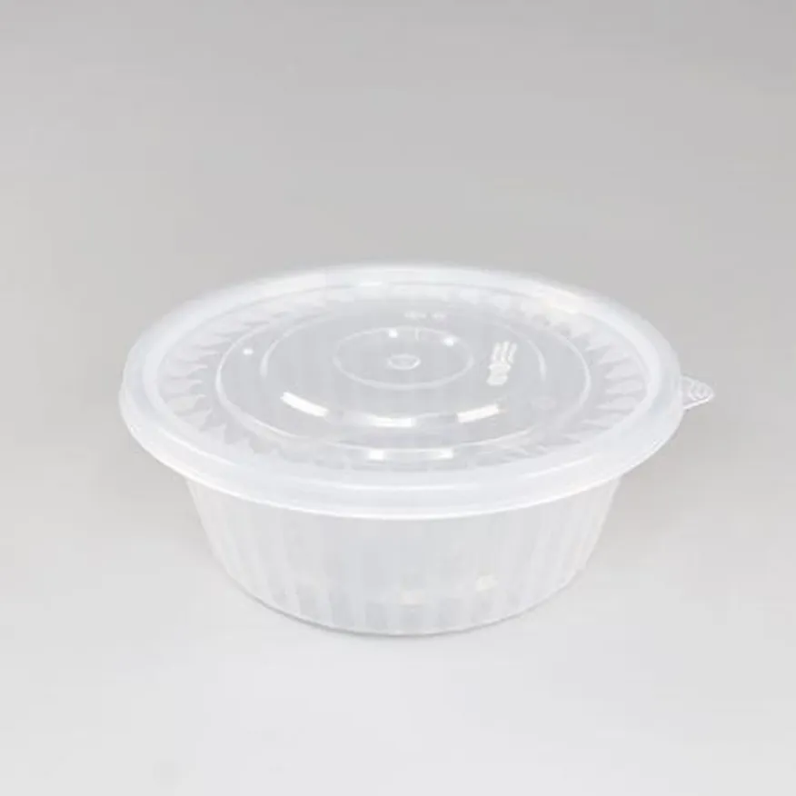 195 냉면 칼국수용기 세트(중/투명)-KH 이미지