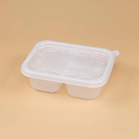 사각 미니죽용기 세트(300ml-3칸/JH) 이미지