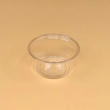 PET 소스컵 세트(60ml/2.0온스/투명평뚜껑) 이미지