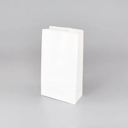종이봉투(백색/소)-국산종이사용 노루지 각대 붕어빵 선물포장 튀김 핫도그 도넛 꽈베기 호떡 포장봉투