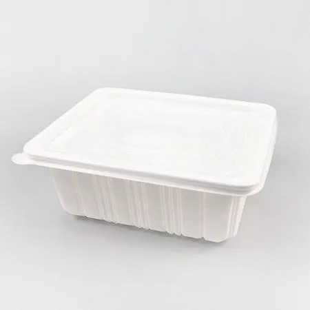 사각찜용기 세트(M-1923C/특대/백색/반투명뚜껑)-JT 이미지