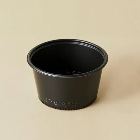 PP국용기 105파이 용기 세트(M-105B/검정/중)-JT 이미지