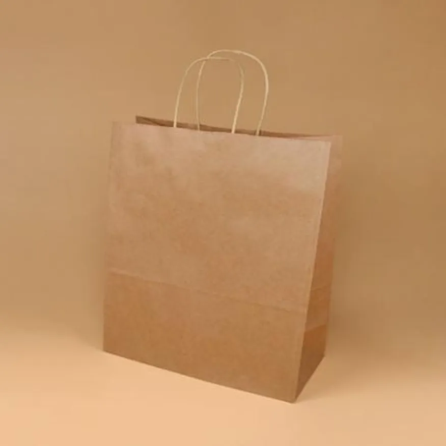종이쇼핑백_신형6호(크라프트/무지) 이미지
