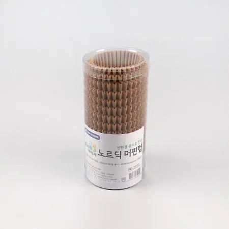 색지머핀컵(45mm/브라운) 두바이쫀득쿠키 잡쌀 과일 모찌 유산지 포장지_[품절_01/27~03/09]_03/10일부터 출고가능 이미지