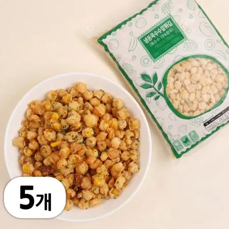 냉동 옥수수알 튀김 5kg (1kg x 5봉)