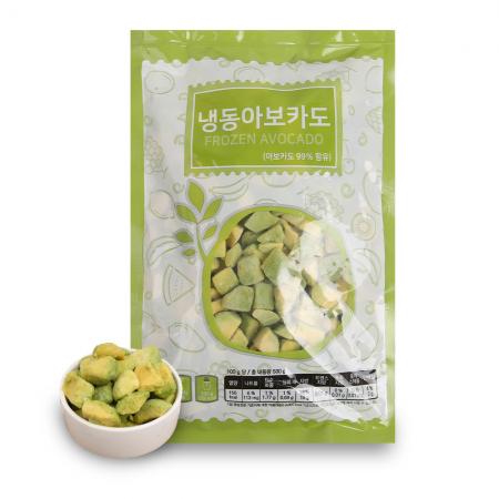 푸드야식품 냉동 아보카도 다이스 2.5kg (500g x 5봉)