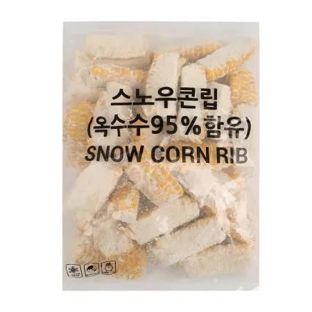 냉동 스노우 콘립 옥수수튀김 5kg (1kg x 5봉) 이미지