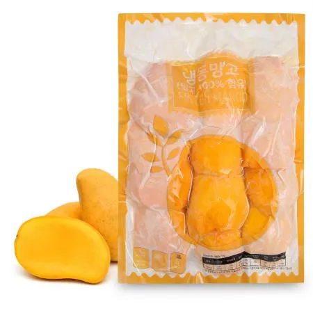 산들네이처 냉동 망고 하프 5kg (1kg x 5봉) + 드라이아이스 2개 이미지