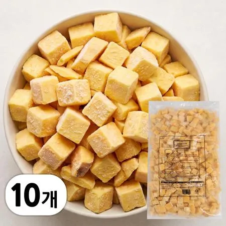 냉동 달콤 고구마 다이스 큐브 10kg (1kg x 10봉)