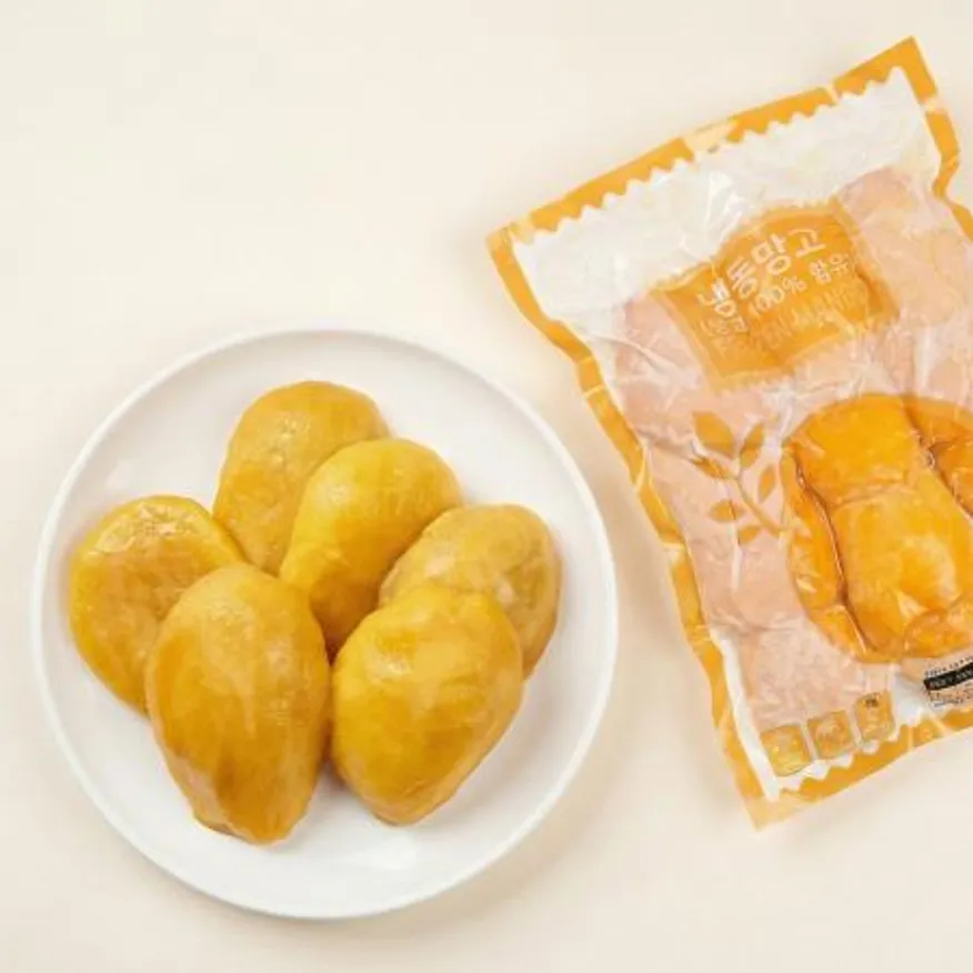 냉동 망고 하프 반절망고 10kg (1kg x 10봉) 이미지