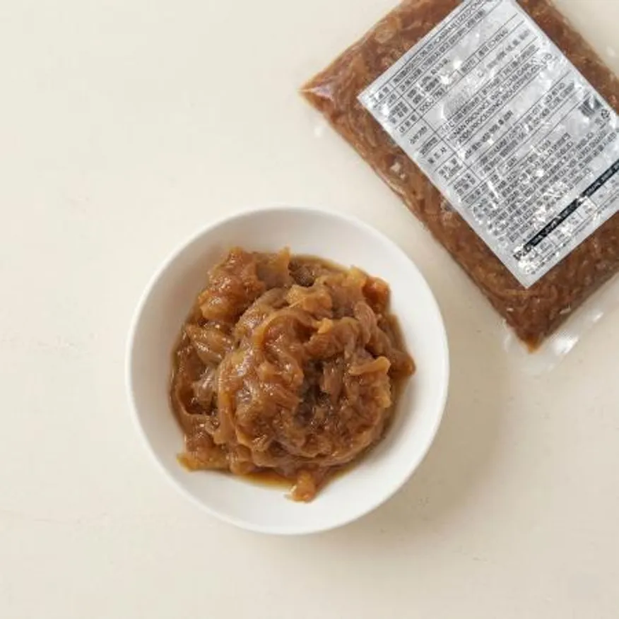 냉동 캐러멜라이즈드 어니언 볶은양파 2.5kg (500g x 5봉) 이미지