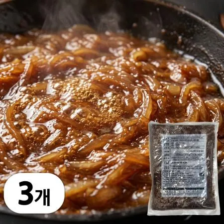 냉동 캐러멜라이즈드 어니언 볶은양파 1.5kg (500g x 3봉)