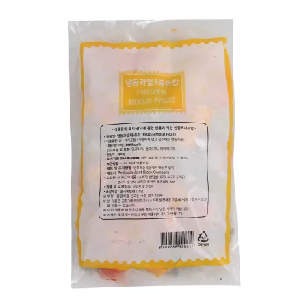 준스팜 푸드야 냉동 3종 혼합과일 (망고, 용과, 파파야) 1kg 이미지