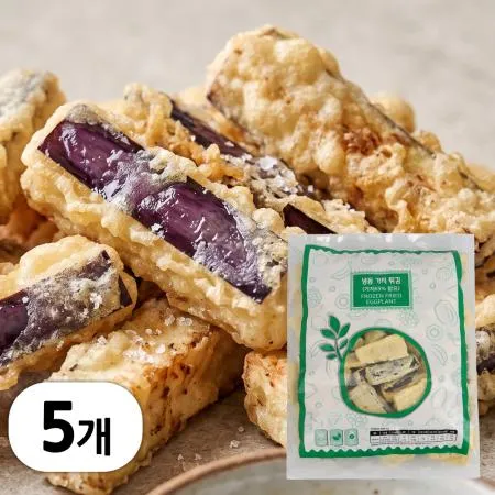 냉동 바삭한 가지튀김 5kg (1kg x 5봉)
