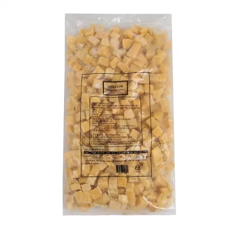 냉동 달콤 고구마 다이스 큐브 3kg (1kg x 3봉) + 드라이아이스 2개