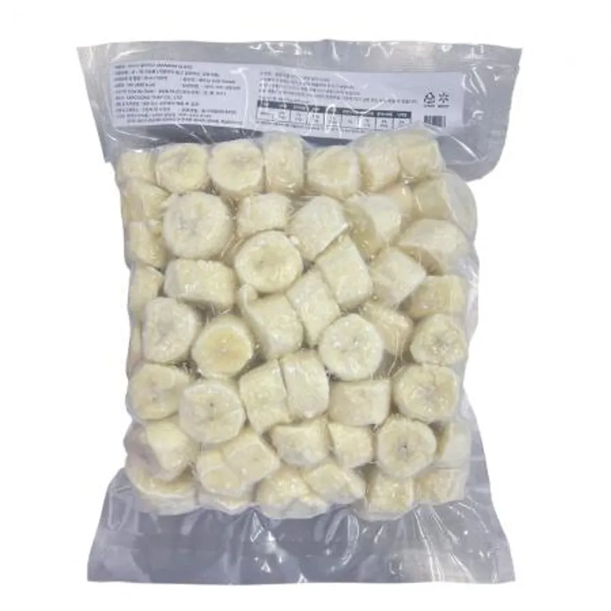 냉동 바나나 슬라이스 5kg (1kg x 5ea) 이미지