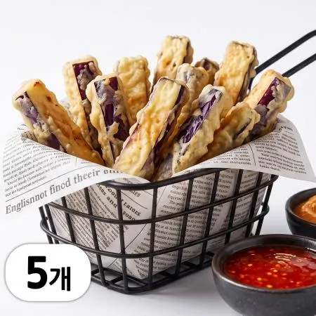 냉동 바삭한 가지튀김 5kg (1kg x 5봉)