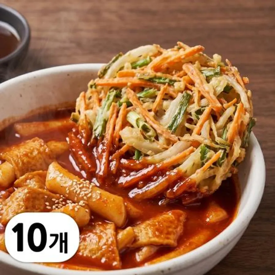 냉동 바삭한 야채튀김 10kg (1kg x 10봉) 이미지