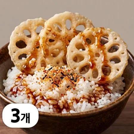 냉동 바삭한 연근튀김 3kg (1kg x 3봉)