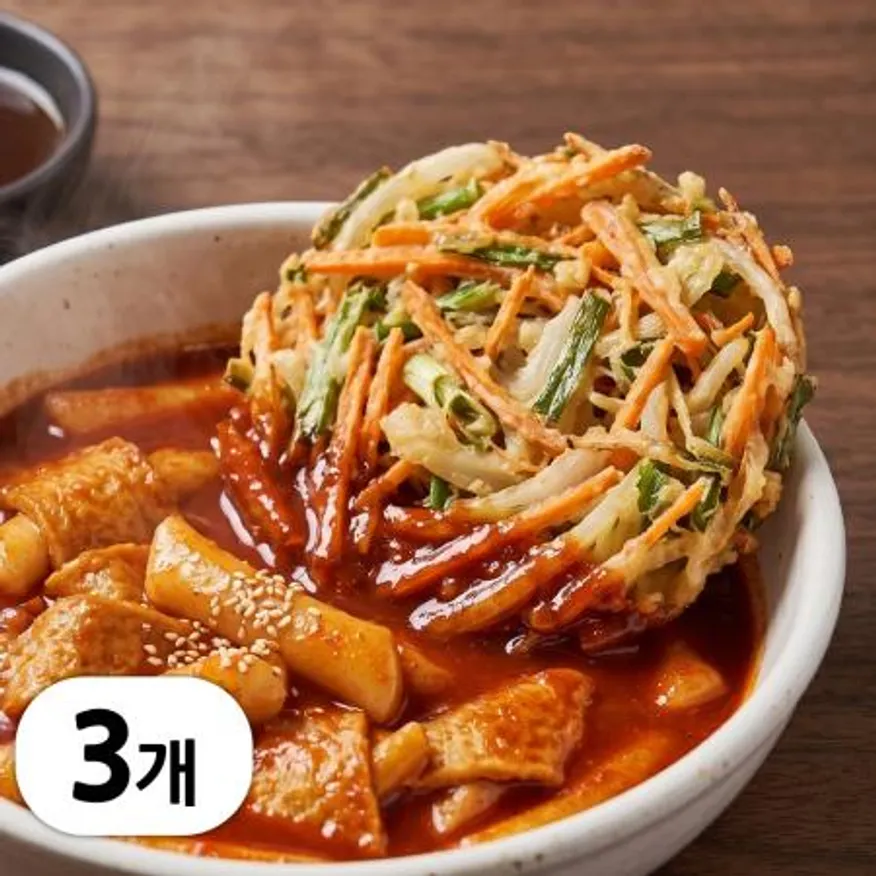 냉동 바삭한 야채튀김 3kg (1kg x 3봉) 이미지