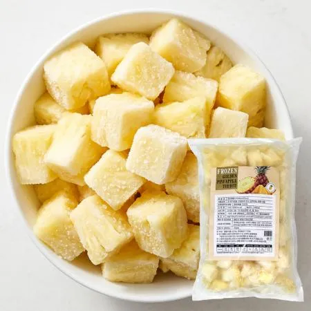 냉동 파인애플 다이스 1kg