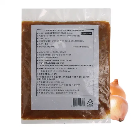 산들네이처 냉동 볶음양파 (캐러멜라이즈드 어니언) 1.5kg (500g x 3봉) 이미지