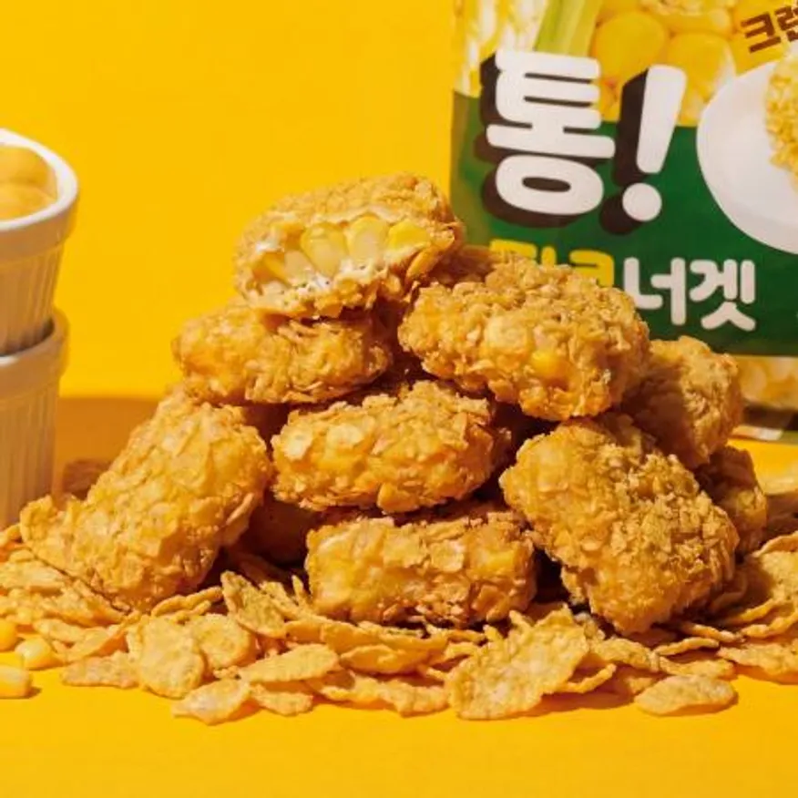 냉동 통콘너겟 옥수수너겟 5kg (1kg x 5봉) 이미지