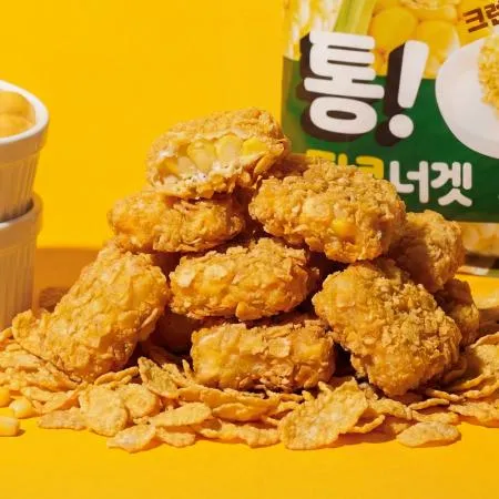 냉동 통콘너겟 옥수수너겟 5kg (1kg x 5봉) 이미지