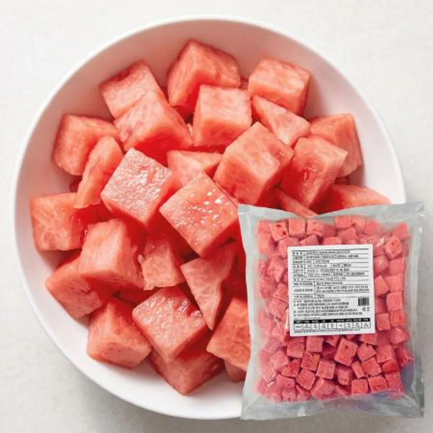 냉동 수박 다이스 큐브 1kg 이미지