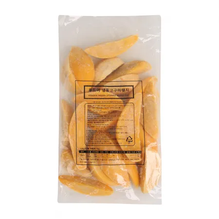 산들네이처 냉동 고구마웻지 (L) 5kg (1kg x 5봉)+ 드라이아이스 2개 이미지