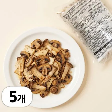 굽맨 냉동 로스트 2종 버섯 가니쉬 2.5kg (500g x 5봉)