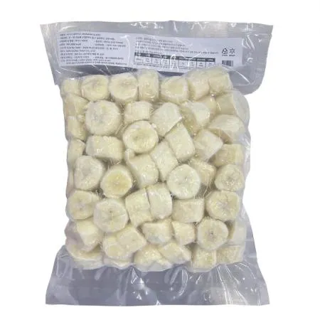 냉동 바나나 슬라이스 1kg 이미지