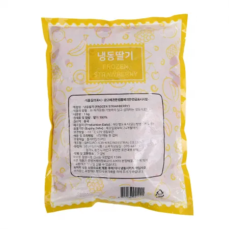 산들네이처 냉동 딸기 1kg 이미지