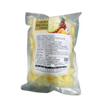 냉동 파인애플 다이스 1kg + 드라이아이스 2개 이미지