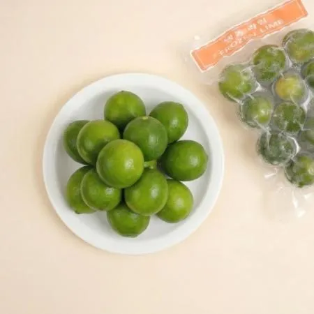 냉동 통라임 원형 1kg + 드라이아이스 2개