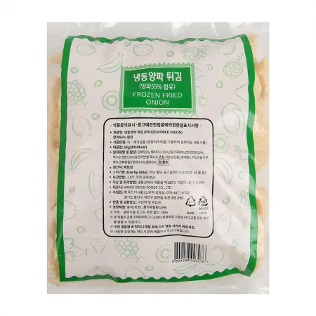 산들네이처 냉동 양파튀김 1kg + 드라이아이스 2개 이미지