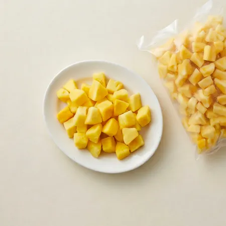 냉동 파인애플 다이스 3kg (1kg x 3봉) + 드라이아이스 2개 이미지